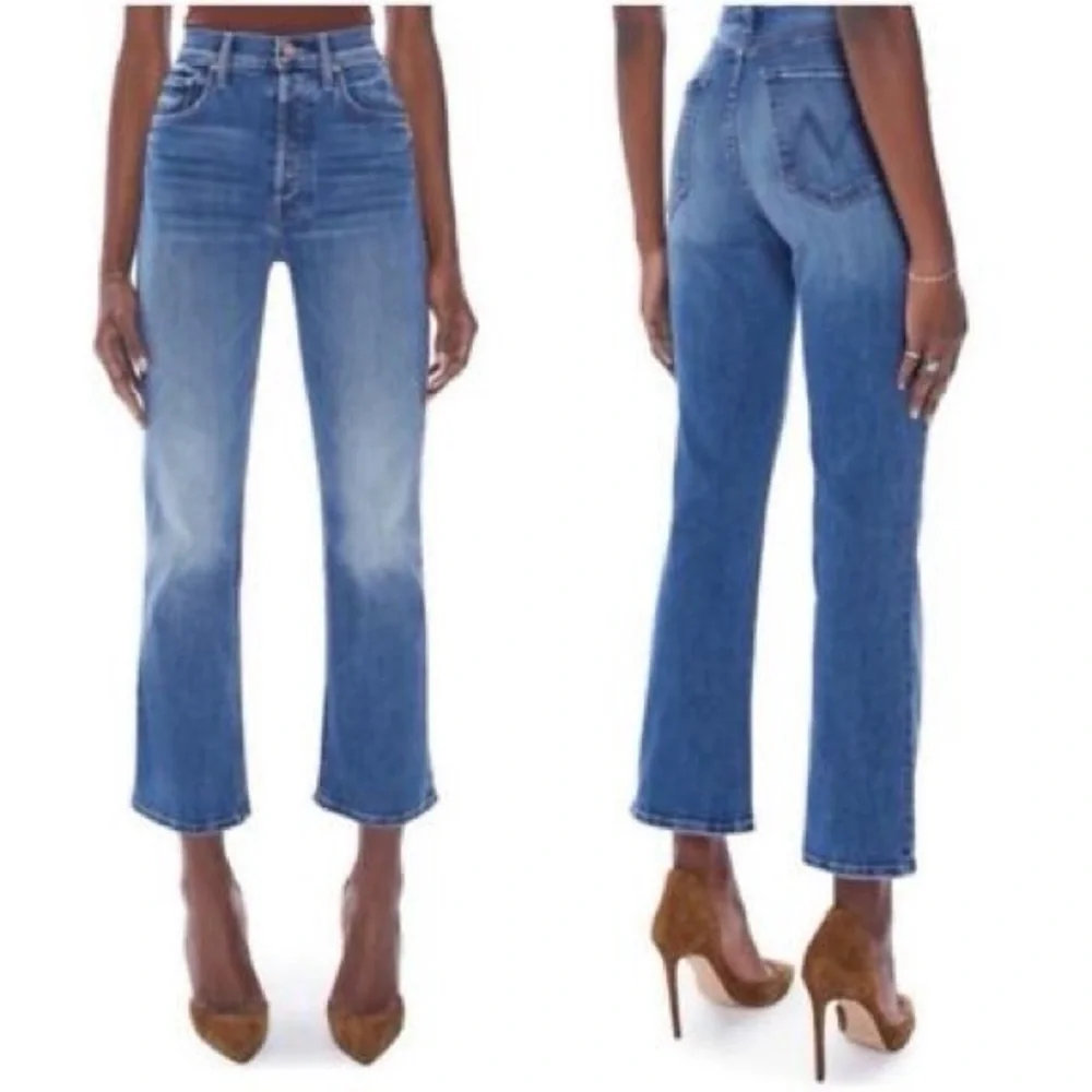 Mother The Tripper Ankle Button Fly Jeans in Healing Jar - NWOT - Size 23